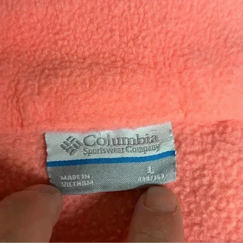 Columbia Fleece Jacket Sz 14/16 - Picture 5 of 5